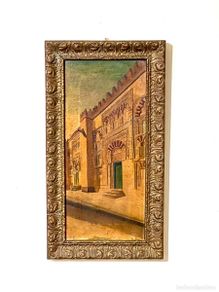Arte: Lienzo al óleo Mezquita de Córdoba de Solís